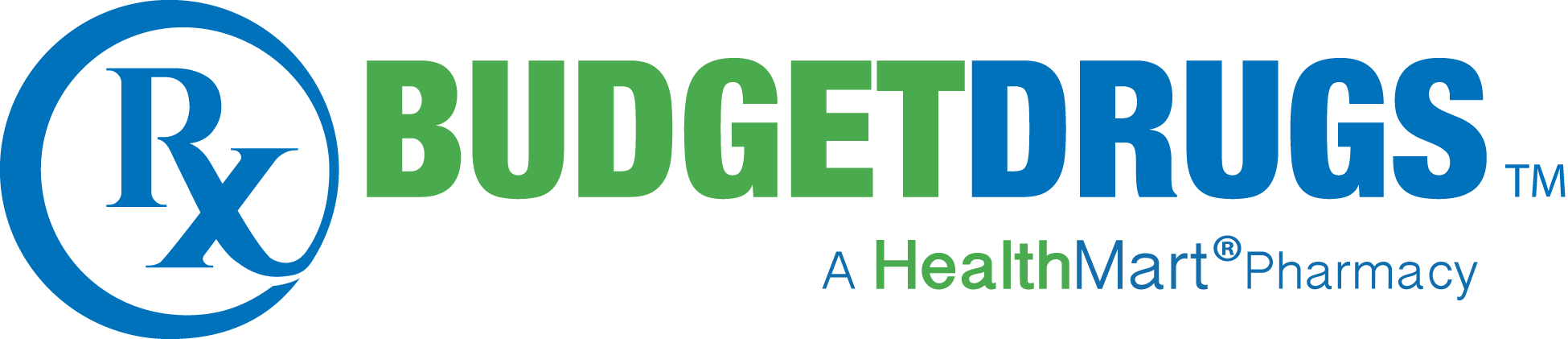 Budget Drugs Pharmacy logo — independent A HealthMart® Pharmacy in Hallandale Beach, FL